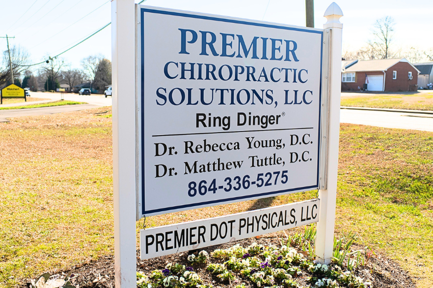 Premier Chiropractic Solutions Sign